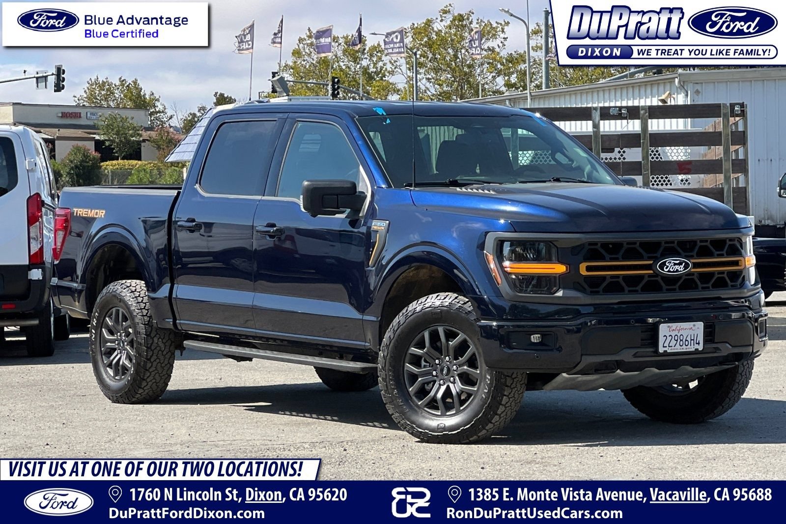 Certified 2025 Ford F150 Tremor w/ Bed Utility Package