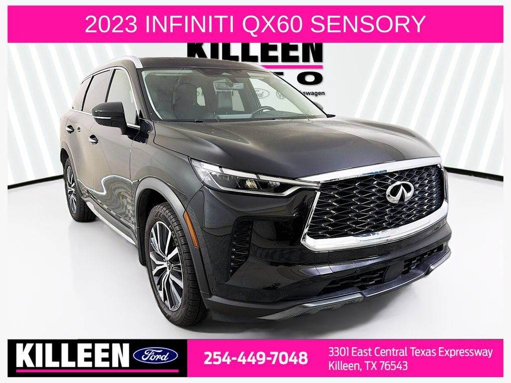 Used 2023 INFINITI QX60 Sensory w/ Vision Package AWD/4WD video 1