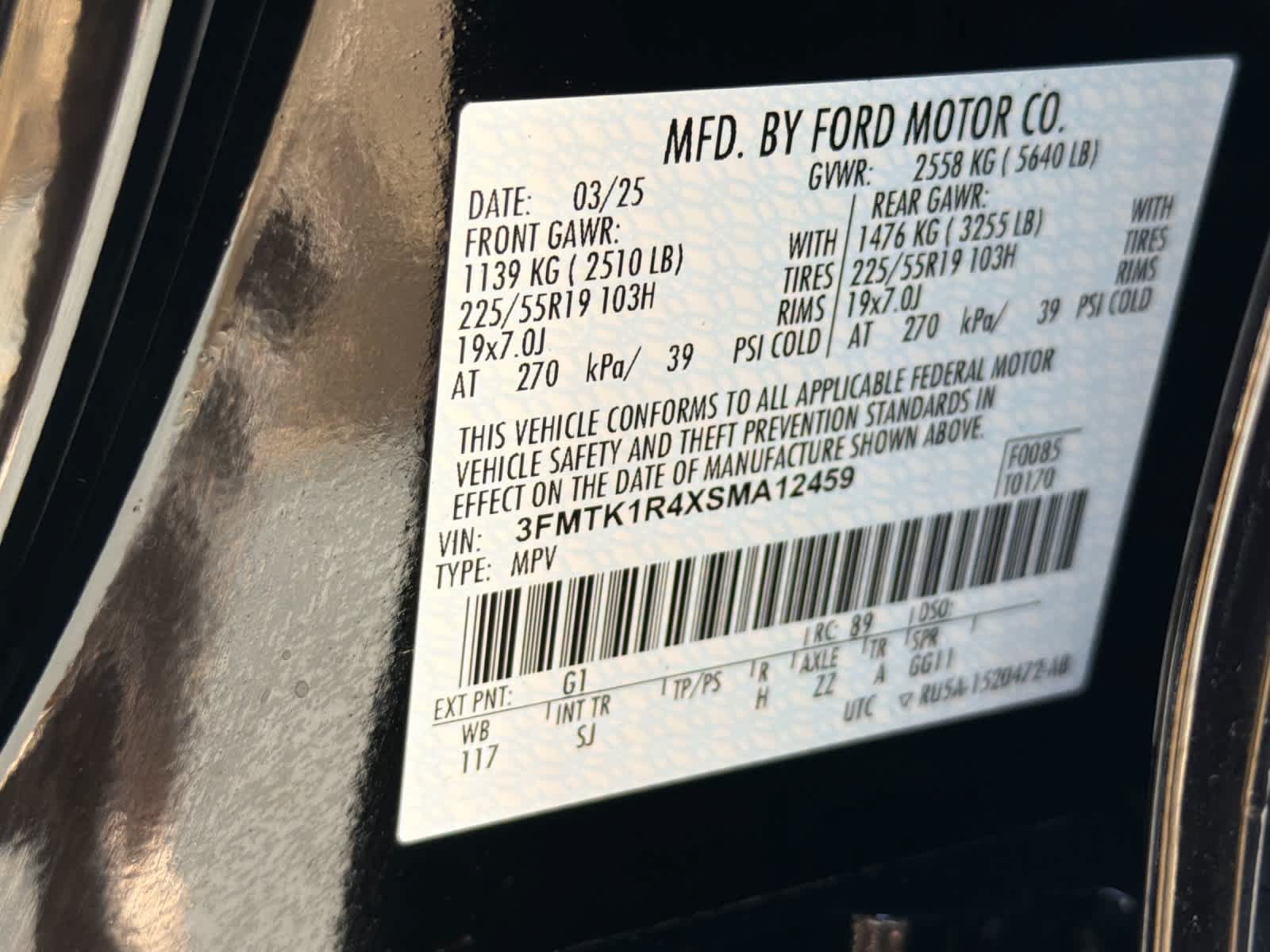 Certified 2025 Ford Mustang Mach-E Select RWD image 30