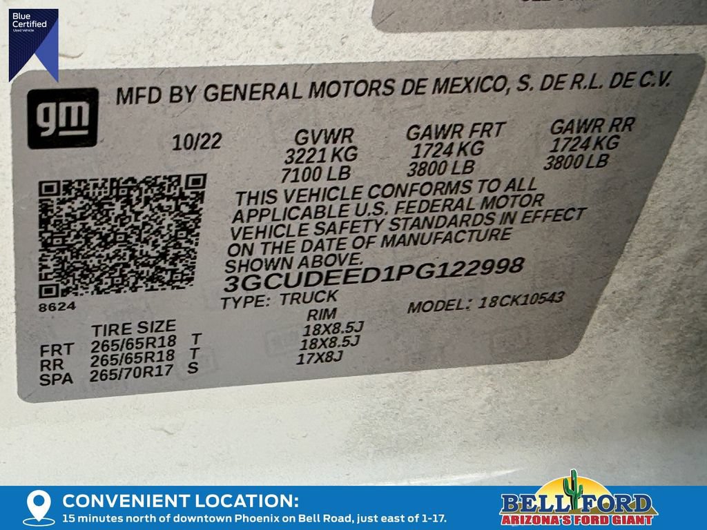 Used 2023 Chevrolet Silverado 1500 RST w/ Z71 Off-Road Package AWD/4WD image 35