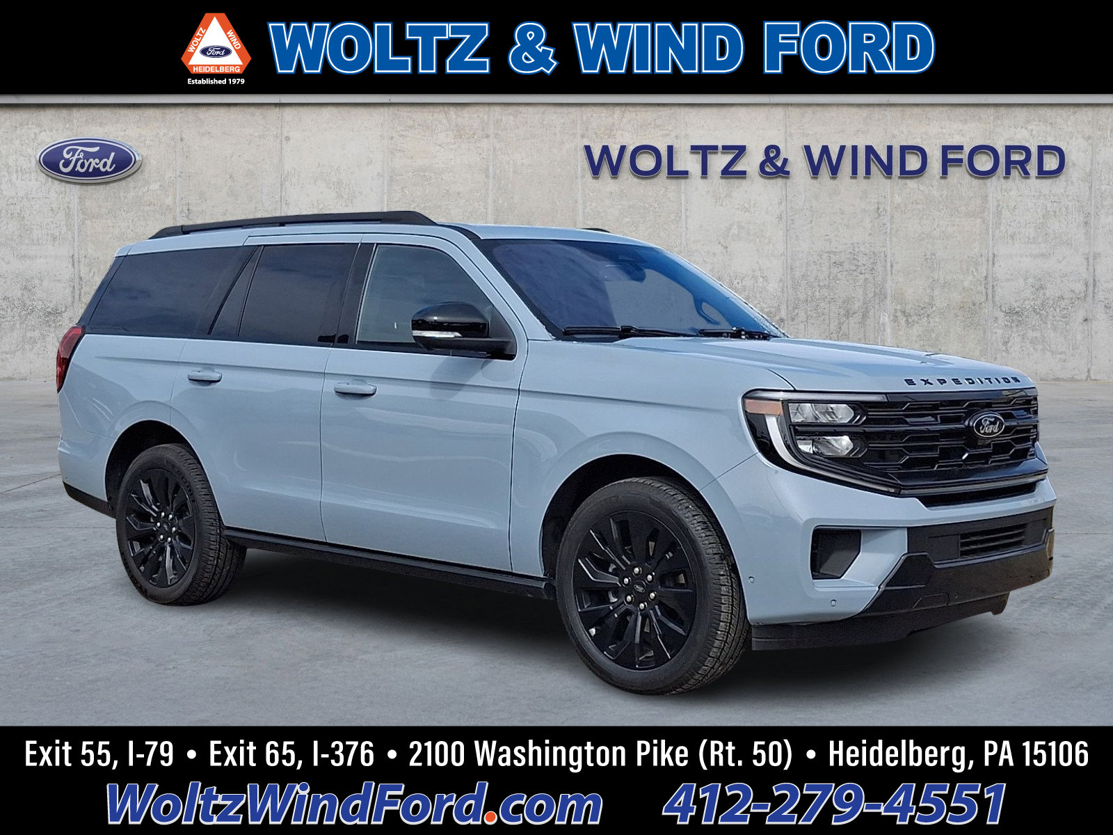 Certified 2025 Ford Expedition Platinum w/ Stealth Appearance Package AWD/4WD image 1