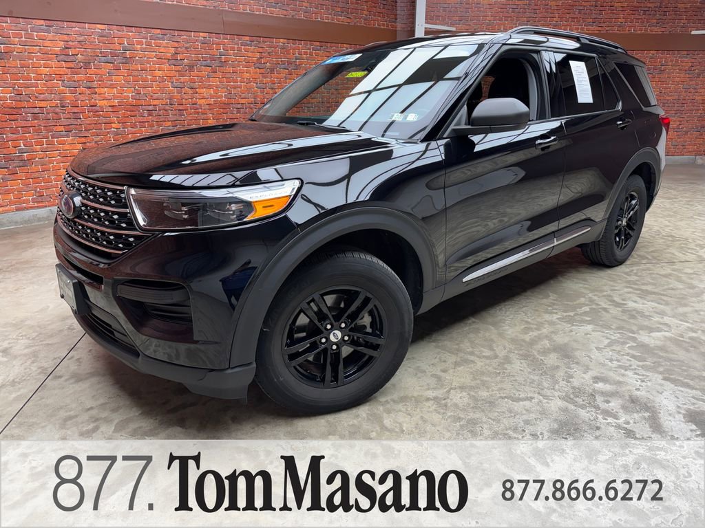 Certified 2023 Ford Explorer XLT w/ Class IV Trailer Tow Package AWD/4WD image 1