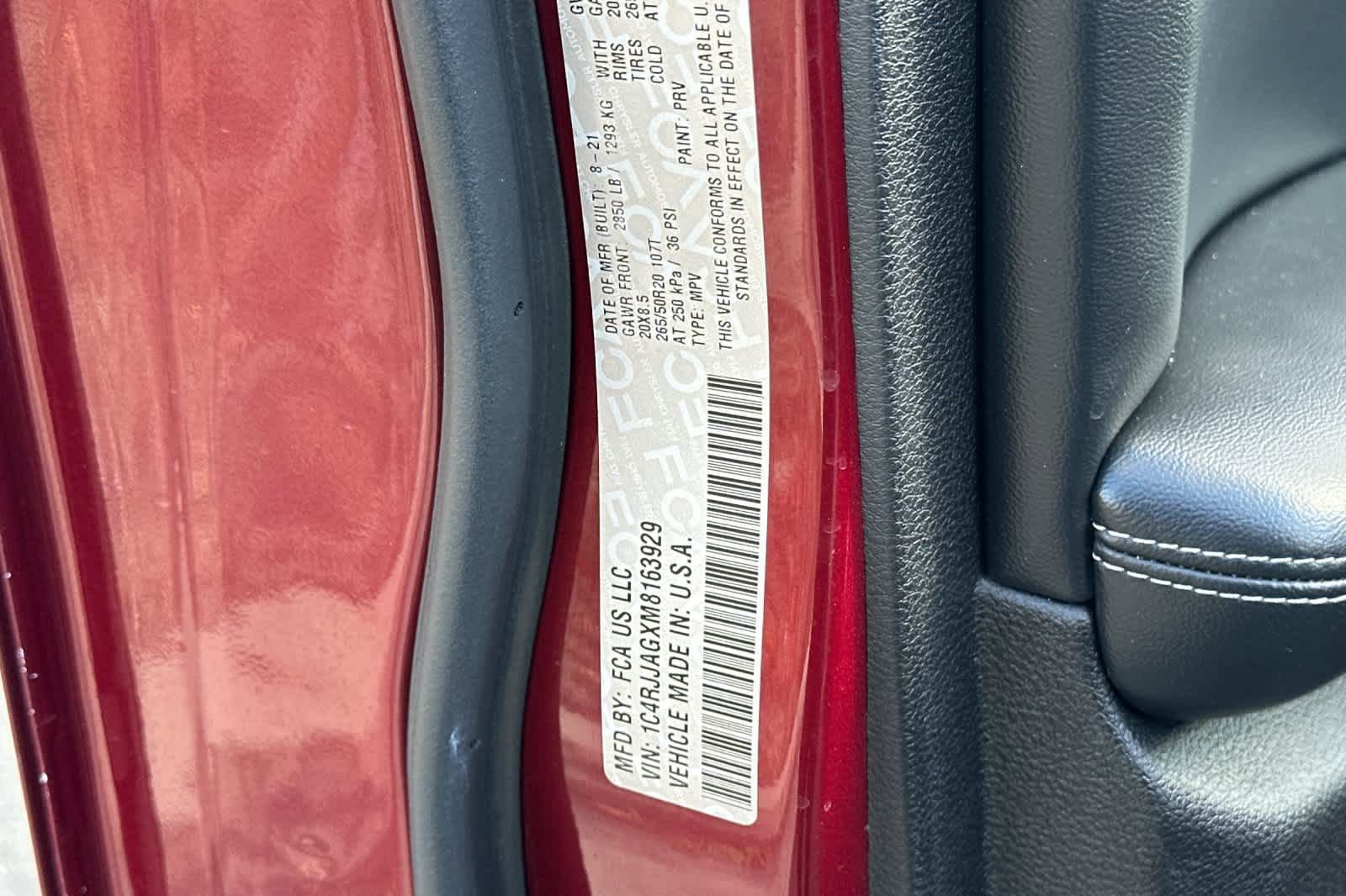 Used 2021 Jeep Grand Cherokee L Laredo RWD image 31