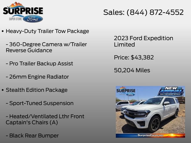 Certified 2023 Ford Expedition Limited RWD image 13