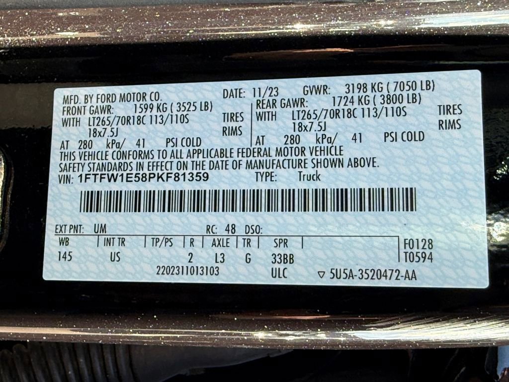 Certified 2023 Ford F150 XLT w/ Equipment Group 302A High image 28