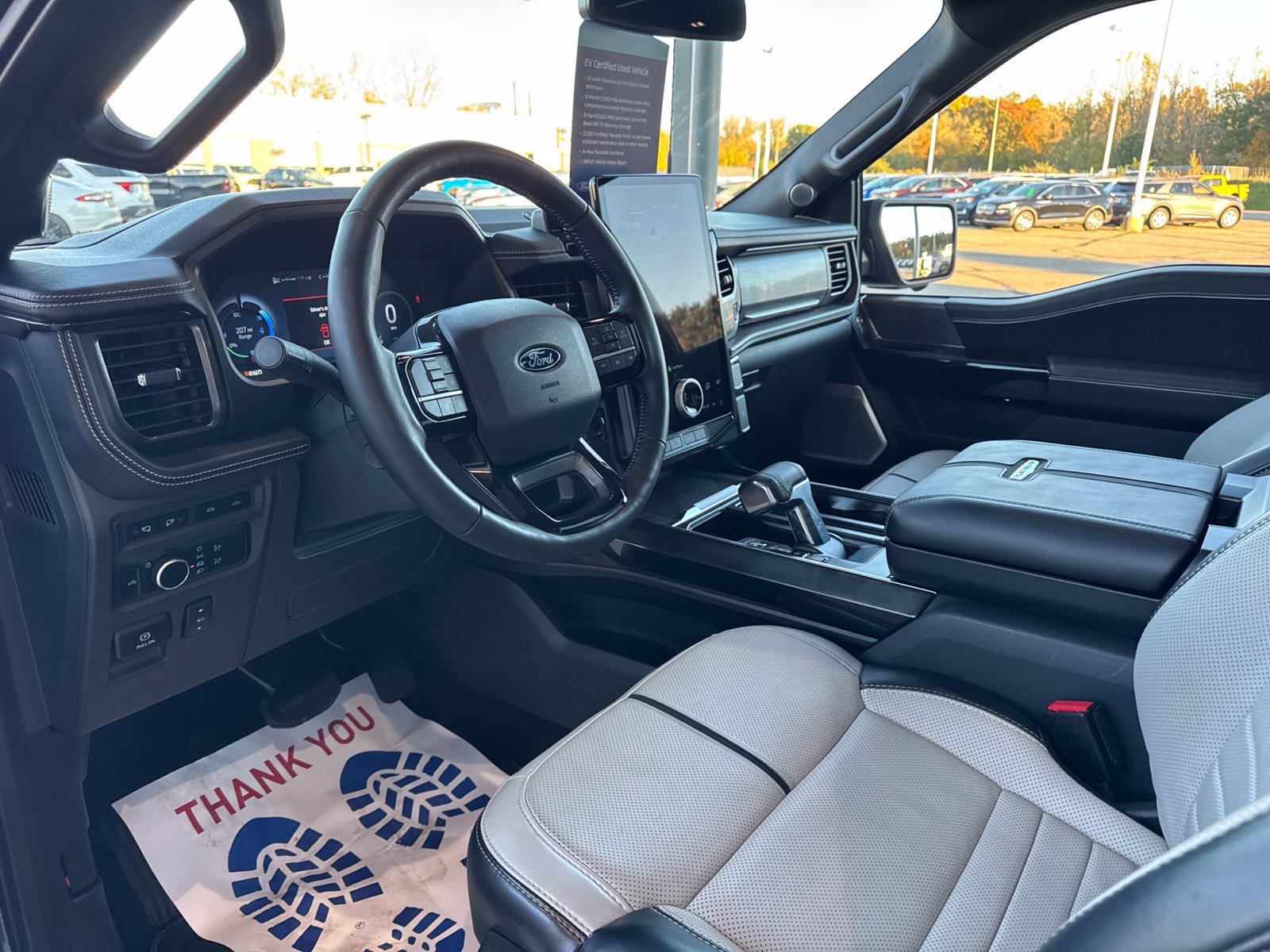 Certified 2024 Ford F150 Lightning Platinum AWD/4WD image 23