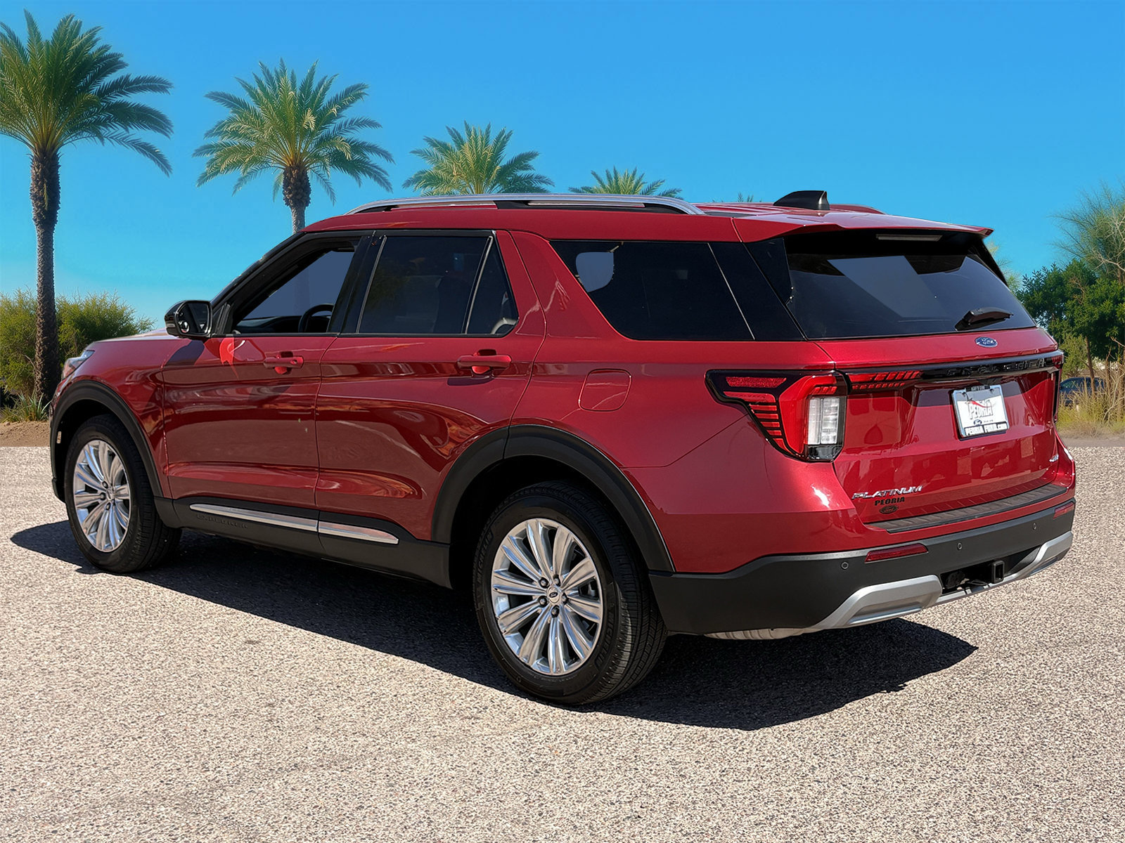 Certified 2025 Ford Explorer Platinum w/ LUX Leather Package AWD/4WD image 3