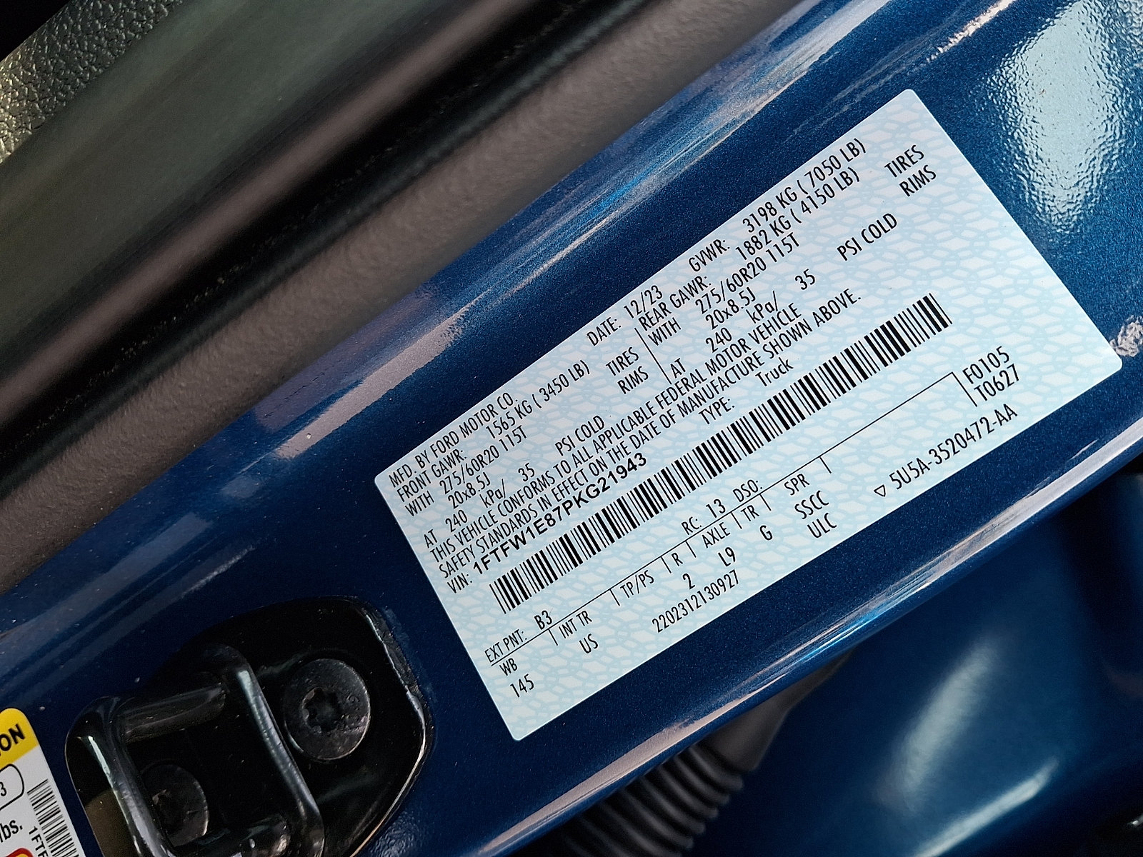 Certified 2023 Ford F150 XLT w/ Equipment Group 302A High AWD/4WD image 27