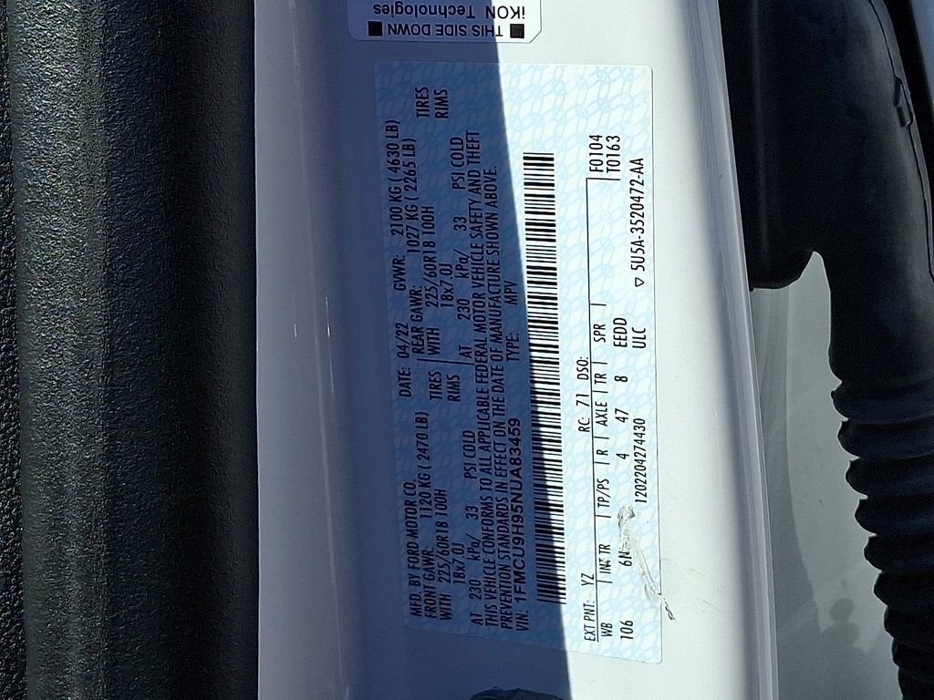 Certified 2022 Ford Escape SEL image 26