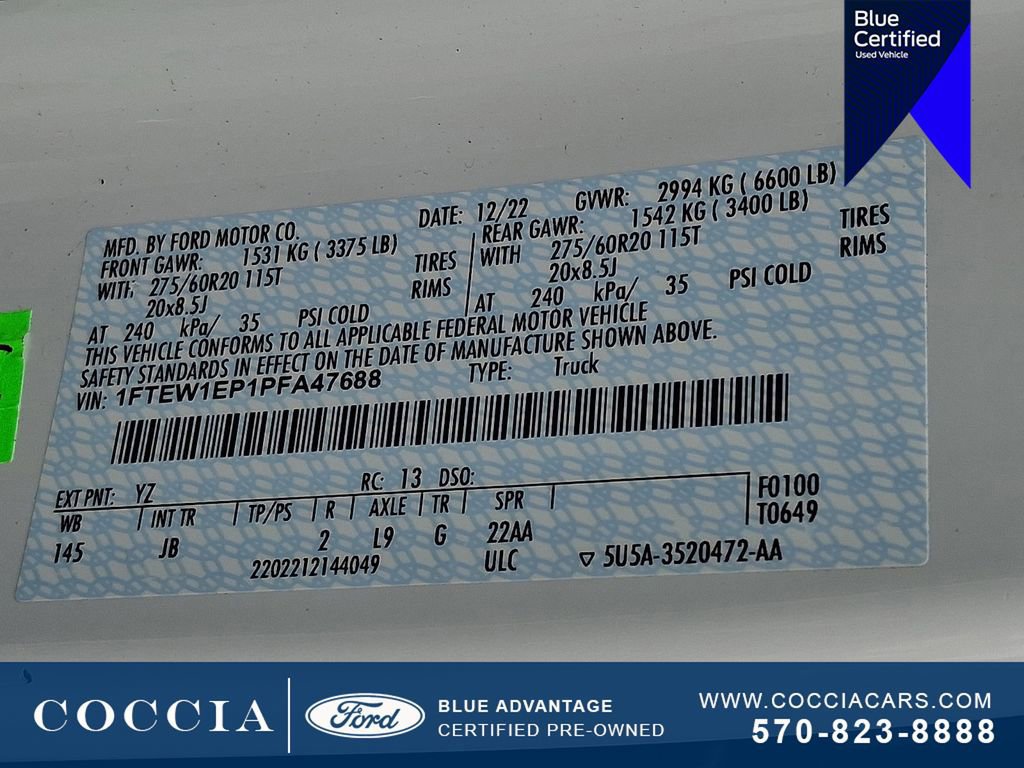 Certified 2023 Ford F150 XL w/ STX Appearance Package image 27