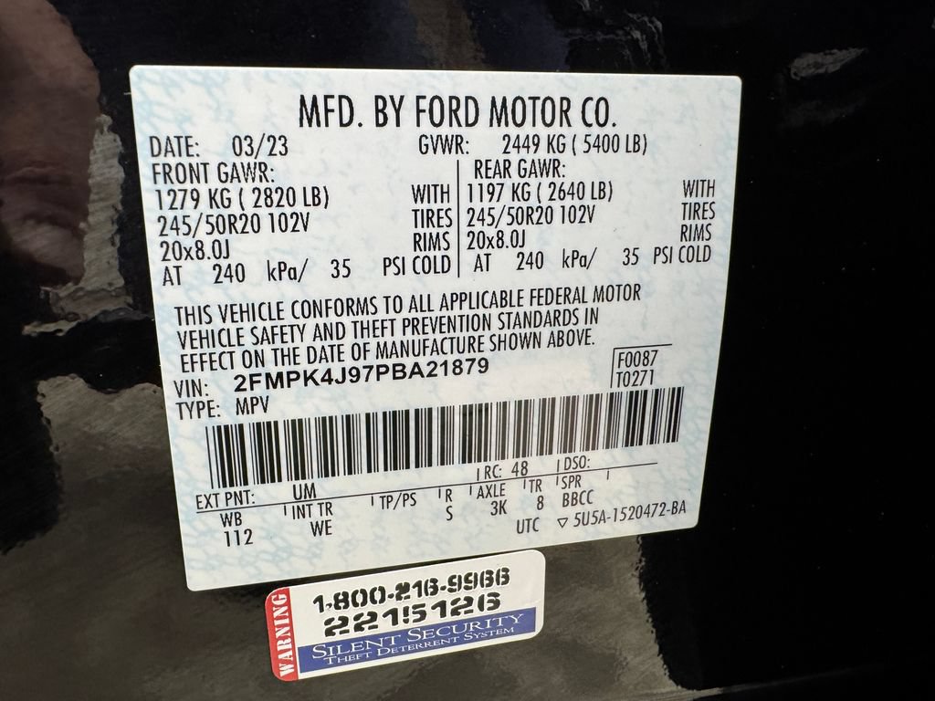 Certified 2023 Ford Edge ST-Line AWD/4WD image 32
