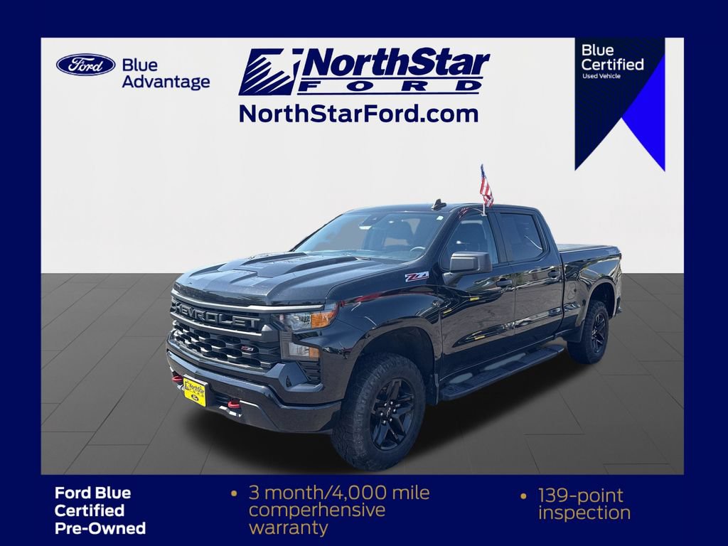 Used 2022 Chevrolet Silverado 1500 Custom Trail Boss w/ LPO, Dark Essentials Package