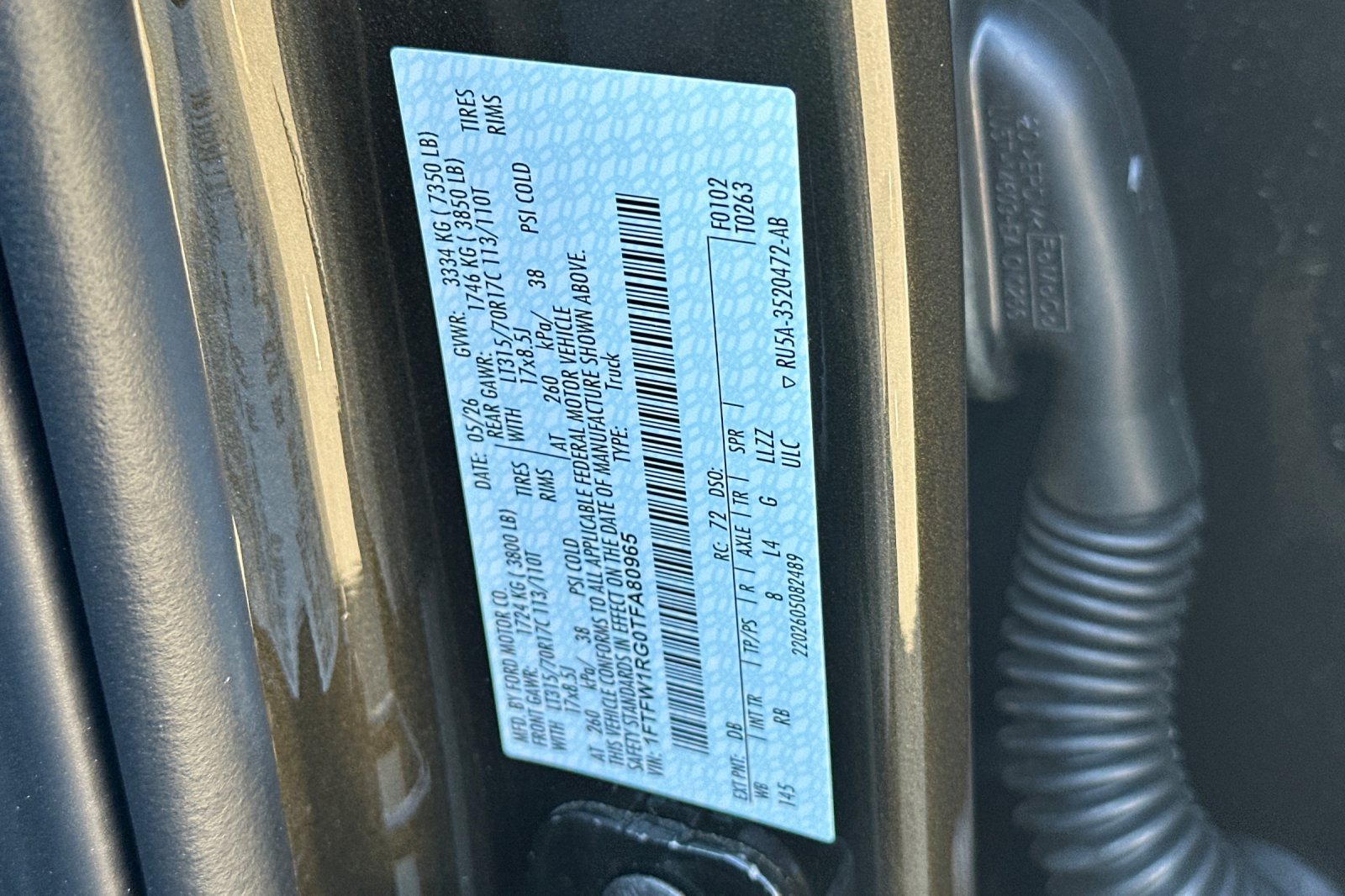 Certified 2026 Ford F150 Raptor AWD/4WD image 58