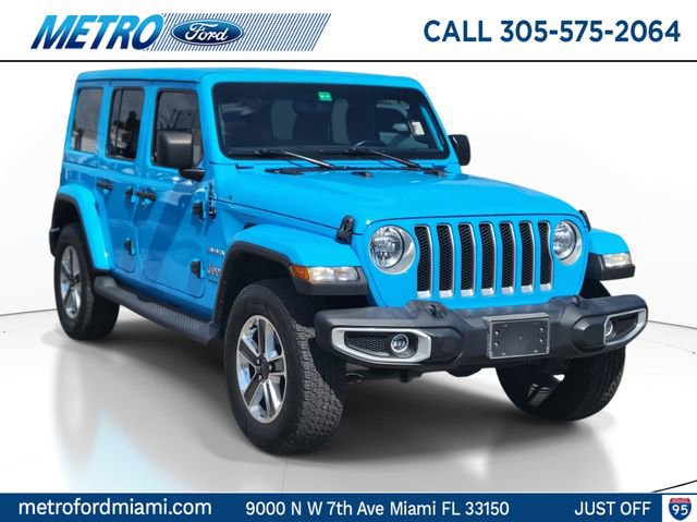 Used 2021 Jeep Wrangler Unlimited Sahara video 1