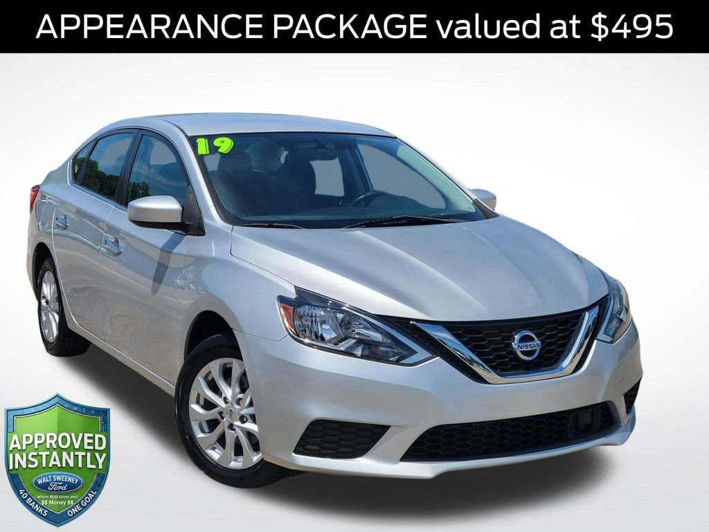 Used 2019 Nissan Sentra S w/ Appearance Package FWD image 1