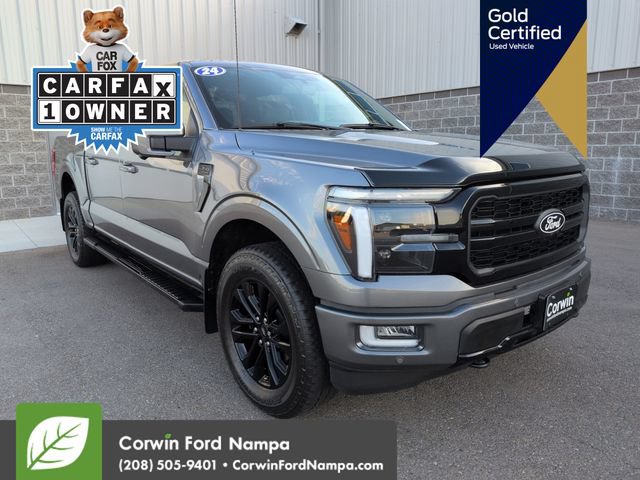 Certified 2024 Ford F150 Lariat w/ Bed Utility Package AWD/4WD 360° Tour