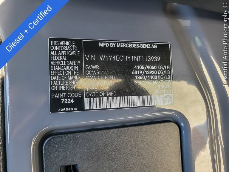 Used 2022 Mercedes-Benz Sprinter 2500 image 23