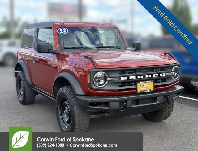 Certified 2022 Ford Bronco Black Diamond AWD/4WD 360° Tour