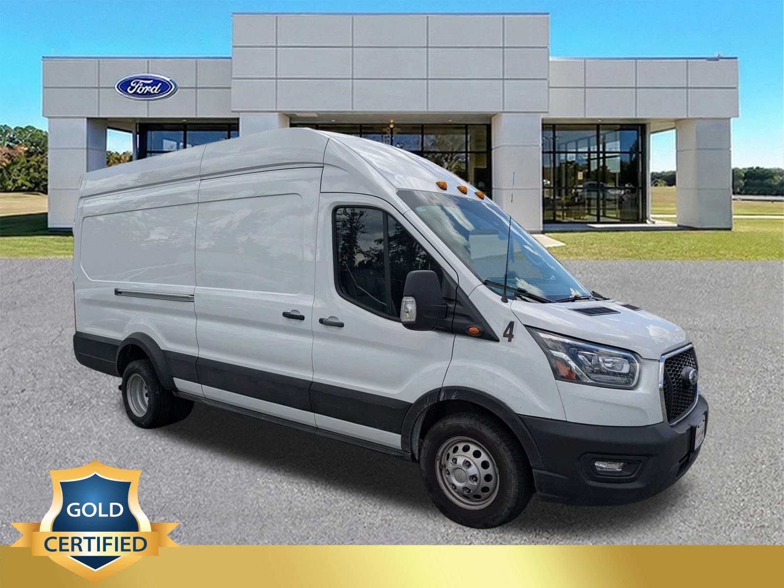 Certified 2023 Ford Transit 350 148 High Roof DRW AWD w/ Exterior Upgrade Package