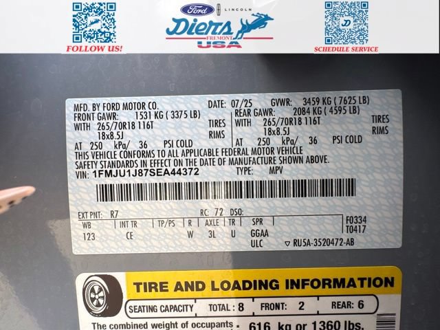 Certified 2025 Ford Expedition Active AWD/4WD image 18