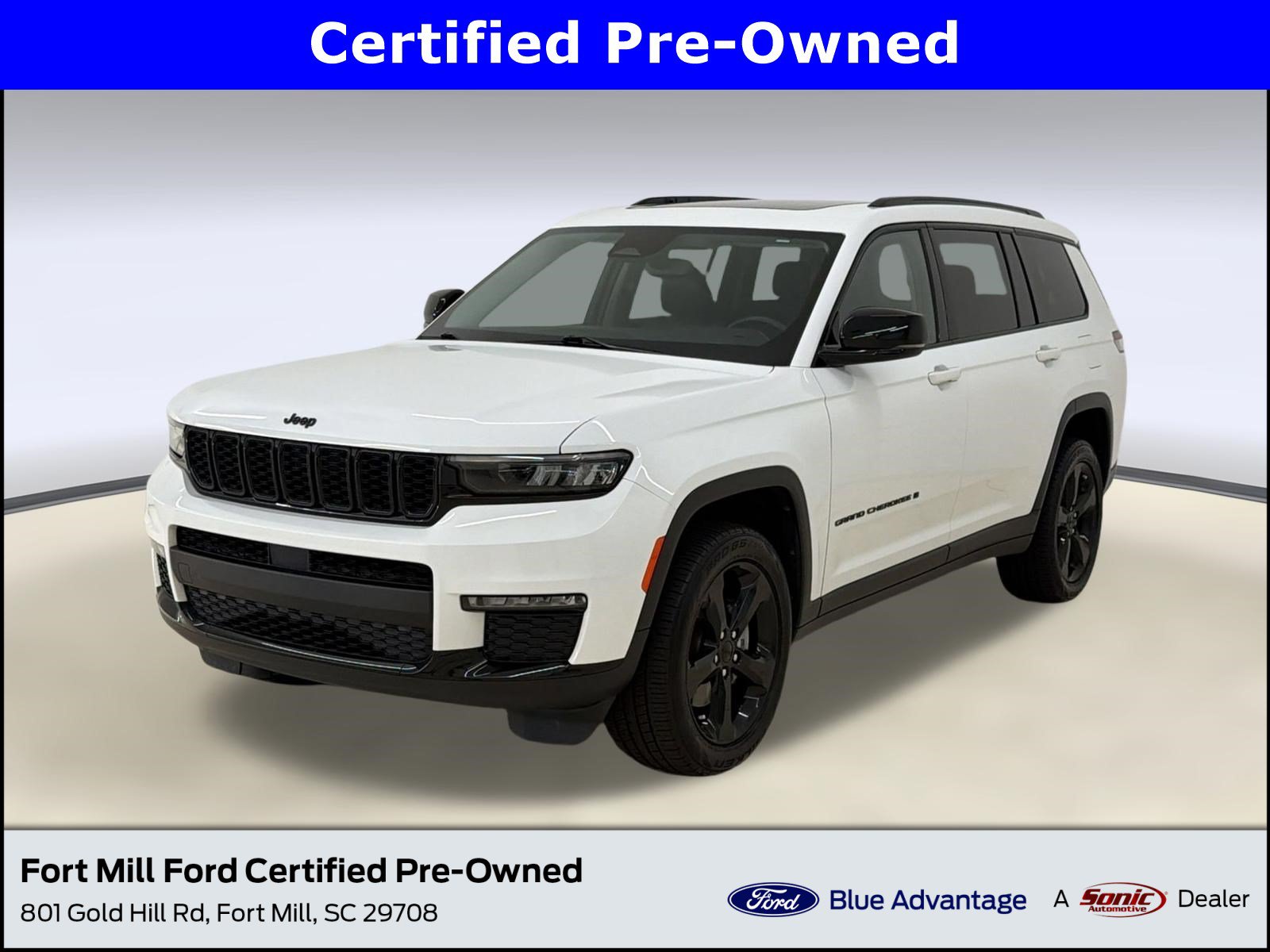 Used 2022 Jeep Grand Cherokee L Limited w/ Black Appearance Package AWD/4WD image 1