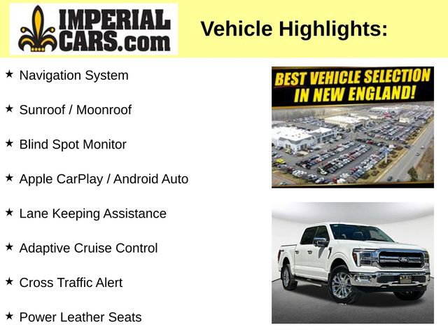 Certified 2024 Ford F150 Lariat w/ Equipment Group 502A High AWD/4WD image 8
