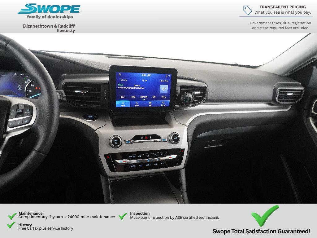 Certified 2024 Ford Explorer XLT w/ Class IV Trailer Tow Package AWD/4WD image 24