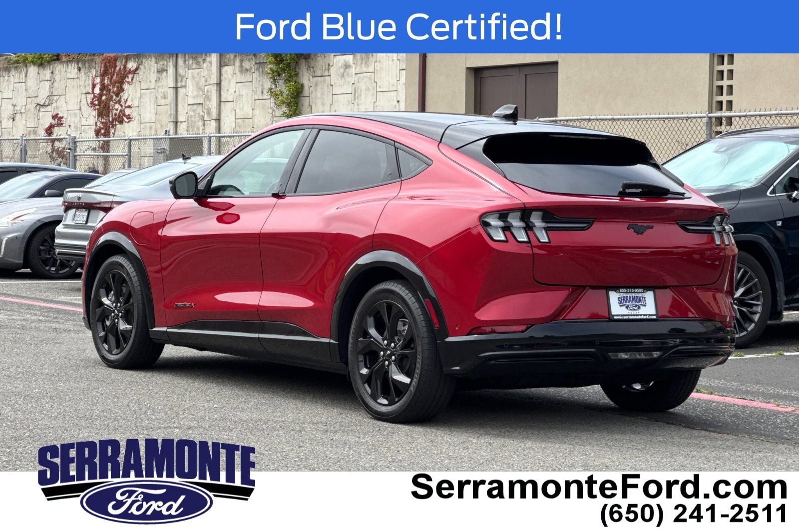 Certified 2023 Ford Mustang Mach-E Premium w/ Mustang Nite Pony Package RWD image 7