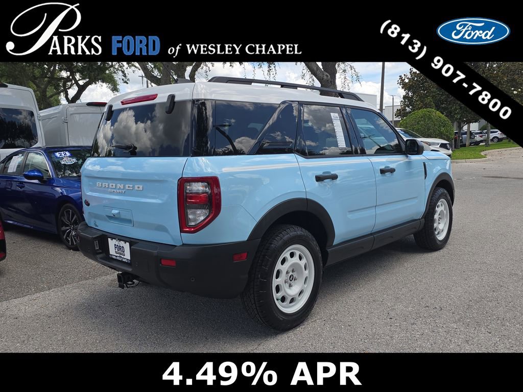 Certified 2025 Ford Bronco Sport Heritage w/ Convenience Package AWD/4WD image 4