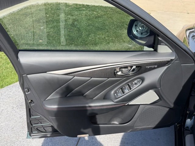 Used 2024 INFINITI Q50 Red Sport 400 w/ Black Opal Edition image 8