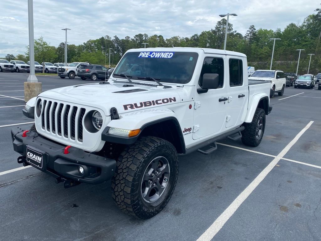 Used 2020 Jeep Gladiator Rubicon w/ LED Lighting Group image 3