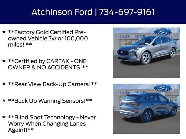 Certified 2023 Ford Escape ST-Line w/ Tech Pack #1 AWD/4WD image 5
