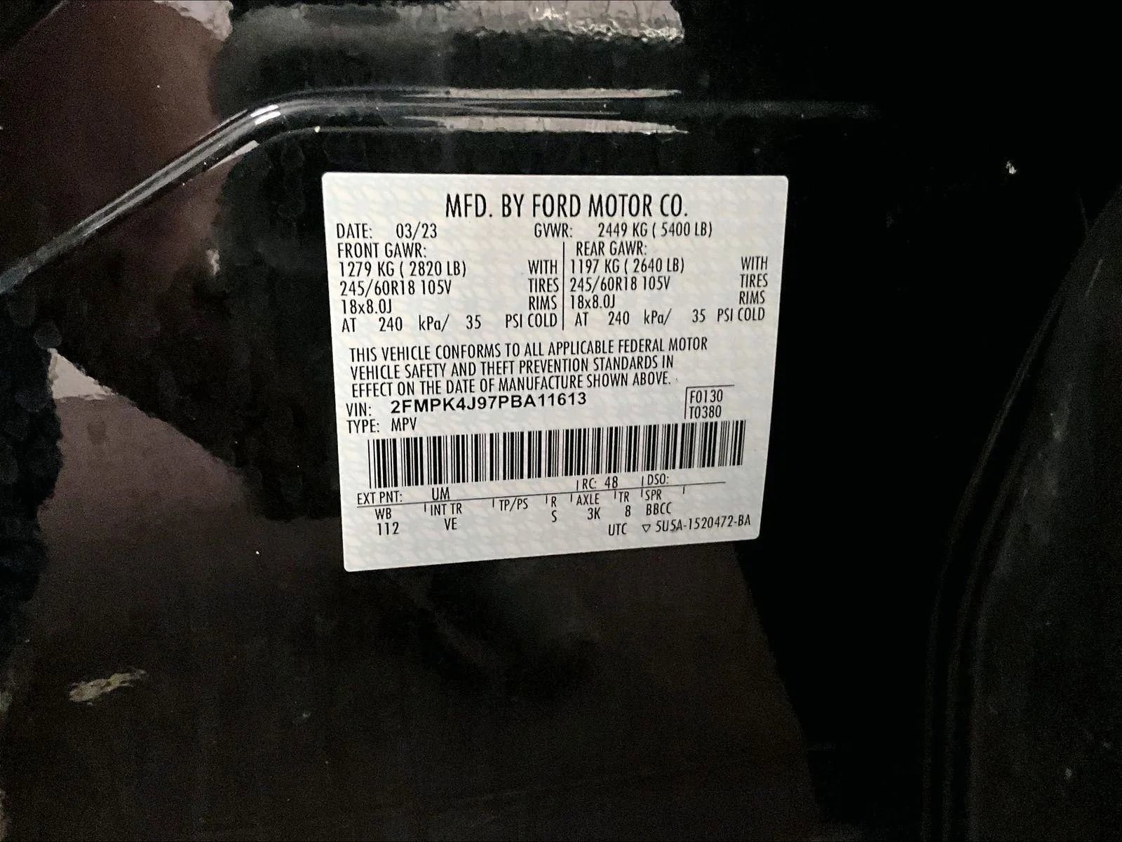 Certified 2023 Ford Edge SEL w/ Convenience Package image 32