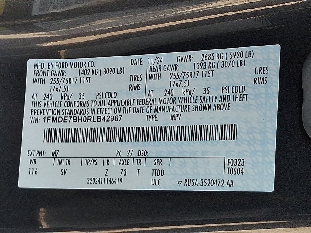 Certified 2024 Ford Bronco Big Bend AWD/4WD image 27