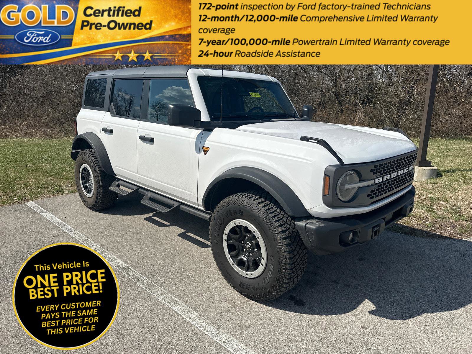 Certified 2023 Ford Bronco Badlands w/ Sasquatch Package