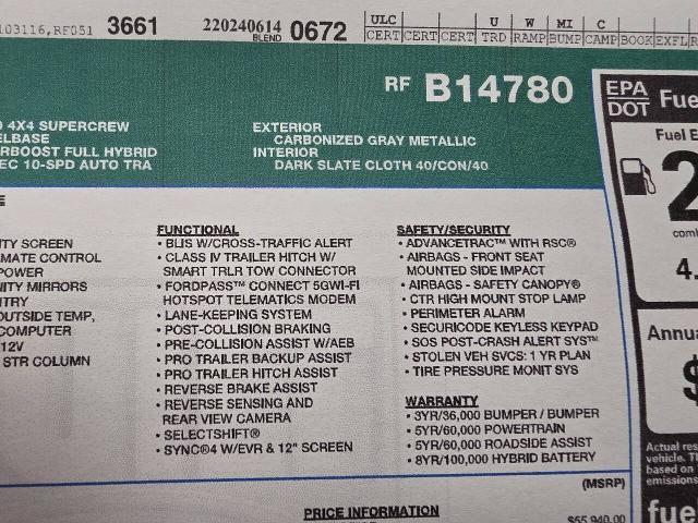 Certified 2024 Ford F150 XLT w/ Equipment Group 302A MID AWD/4WD image 25