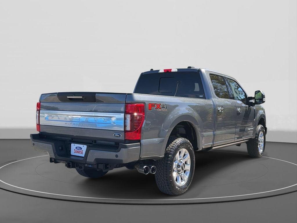 Certified 2021 Ford F250 Platinum w/ FX4 Off-Road Package AWD/4WD image 5