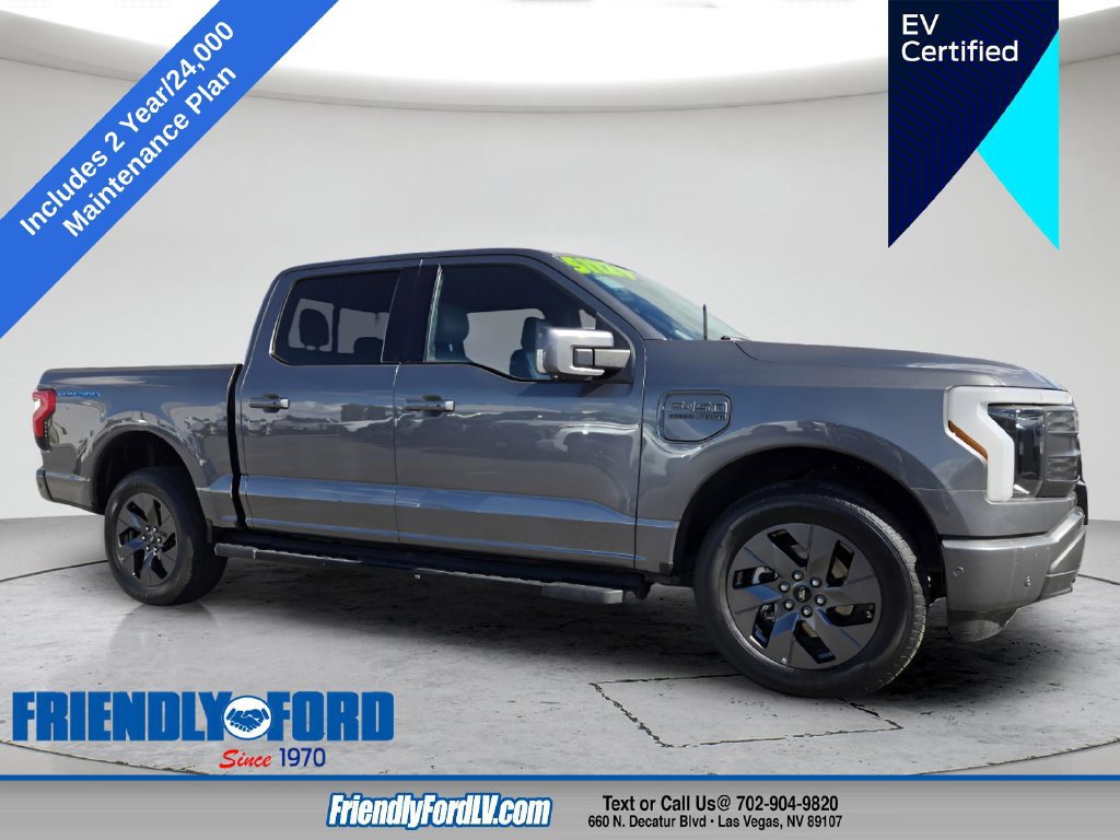 Certified 2023 Ford F150 Lightning Lariat w/ Equipment Group 511A High AWD/4WD image 1