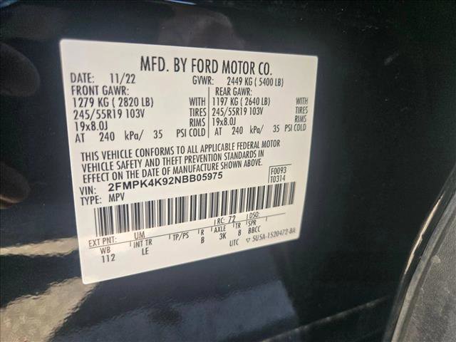 Certified 2022 Ford Edge Titanium AWD/4WD image 24