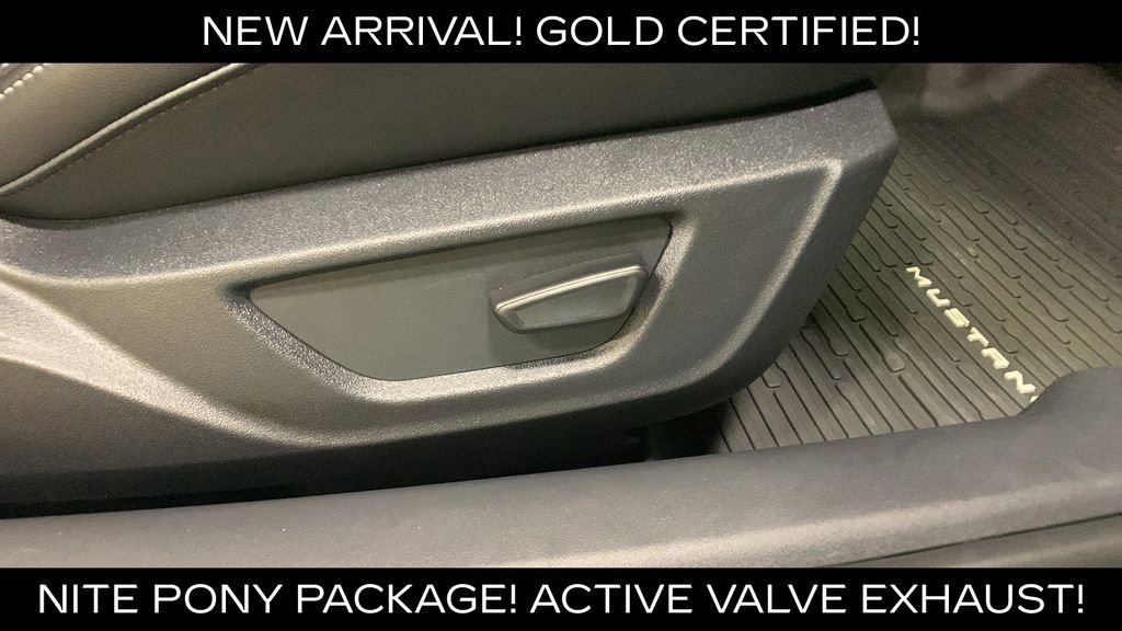 Certified 2025 Ford Mustang GT Premium w/ Mustang Nite Pony Package RWD image 13