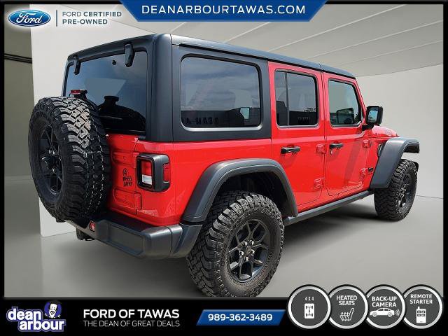 Used 2024 Jeep Wrangler Unlimited Sport AWD/4WD image 21