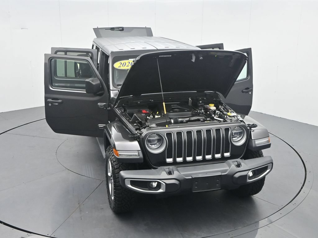 Used 2020 Jeep Wrangler Unlimited Sahara w/ Dual Top Group AWD/4WD image 46
