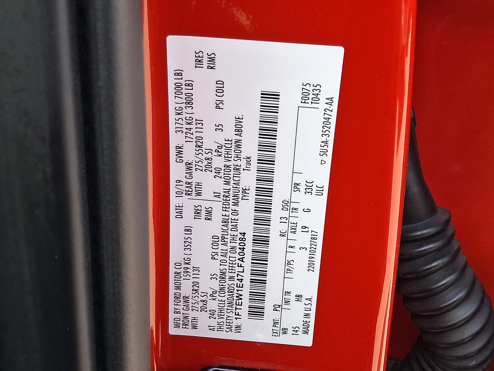 Certified 2020 Ford F150 Lariat w/ Equipment Group 502A Luxury image 27