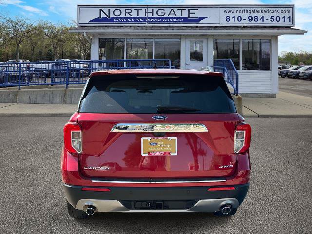 Certified 2022 Ford Explorer Limited w/ Equipment Group 301A AWD/4WD image 3