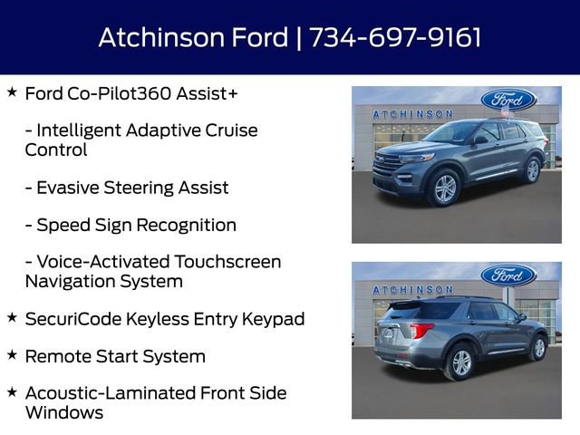 Certified 2023 Ford Explorer XLT w/ Equipment Group 202A image 16