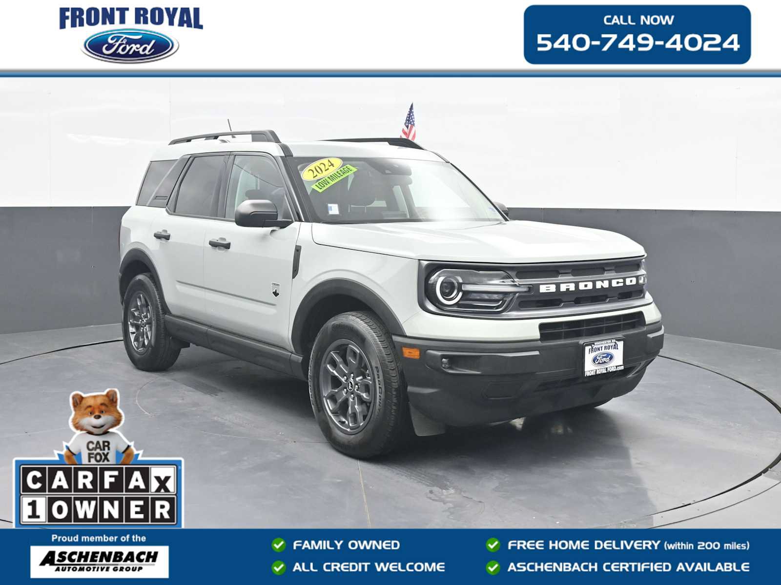Certified 2024 Ford Bronco Sport Big Bend w/ Convenience Package