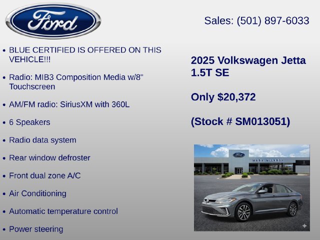 Used 2025 Volkswagen Jetta SE FWD image 6