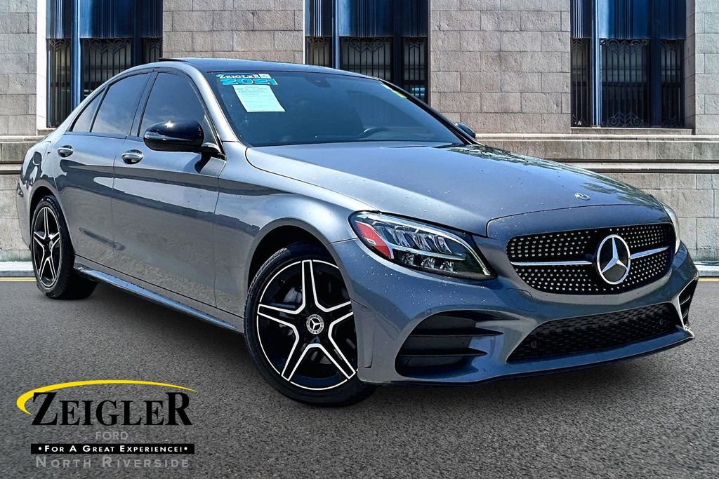 Used 2021 Mercedes-Benz C 300 4MATIC Sedan w/ AMG Line image 1