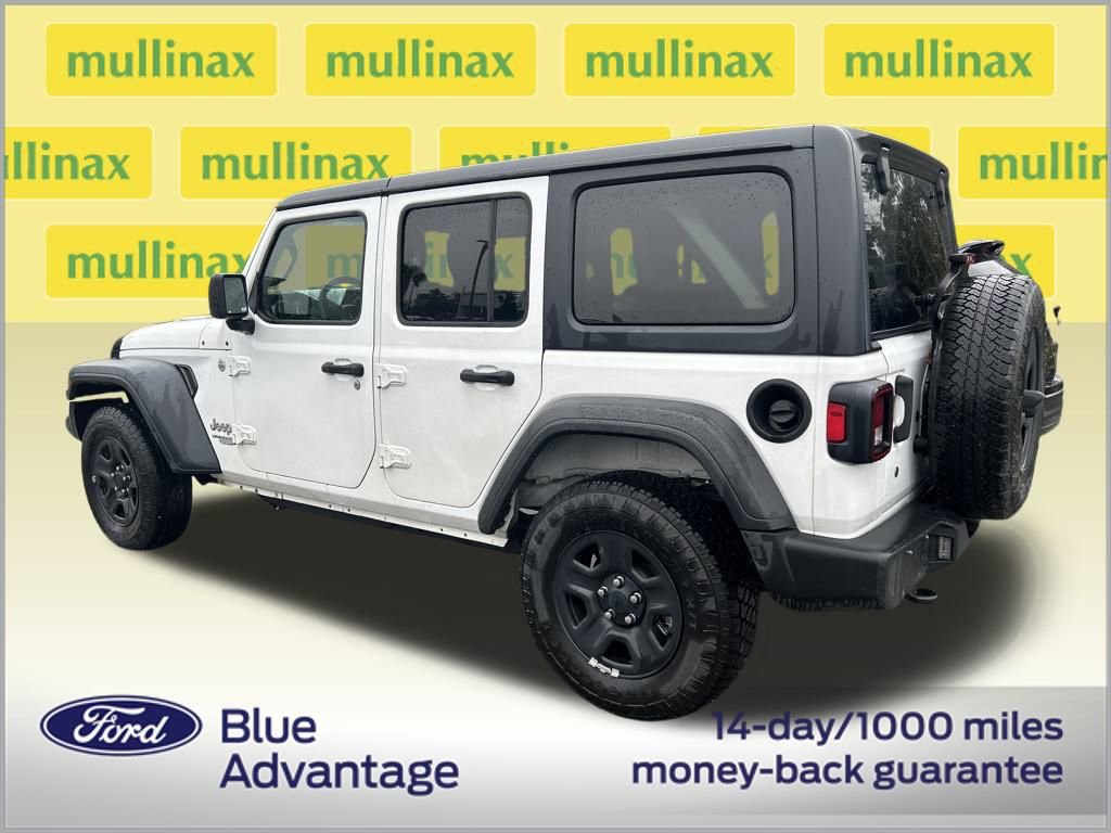 Used 2018 Jeep Wrangler Unlimited Sport image 3