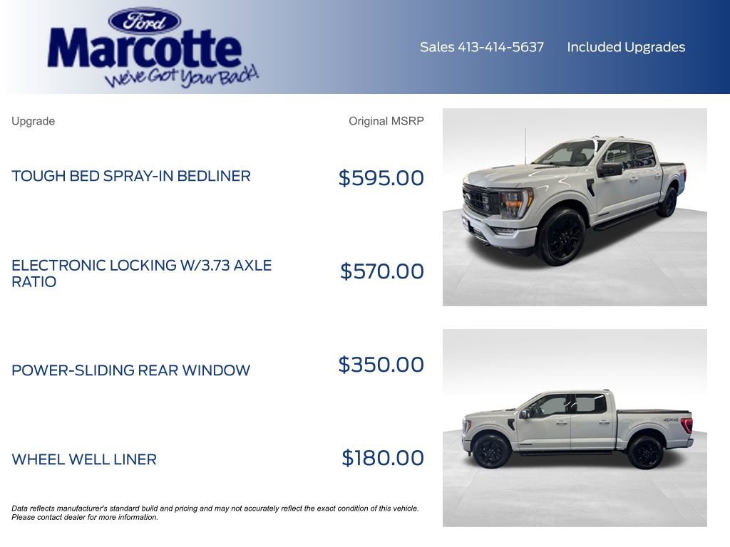 Certified 2023 Ford F150 XLT w/ Equipment Group 302A High AWD/4WD image 5